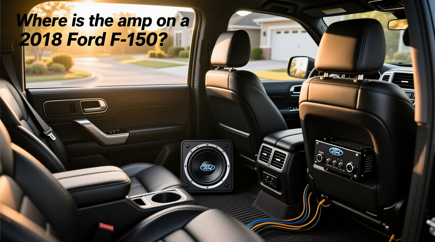 2018 F-150 Subwoofer Installation Guide