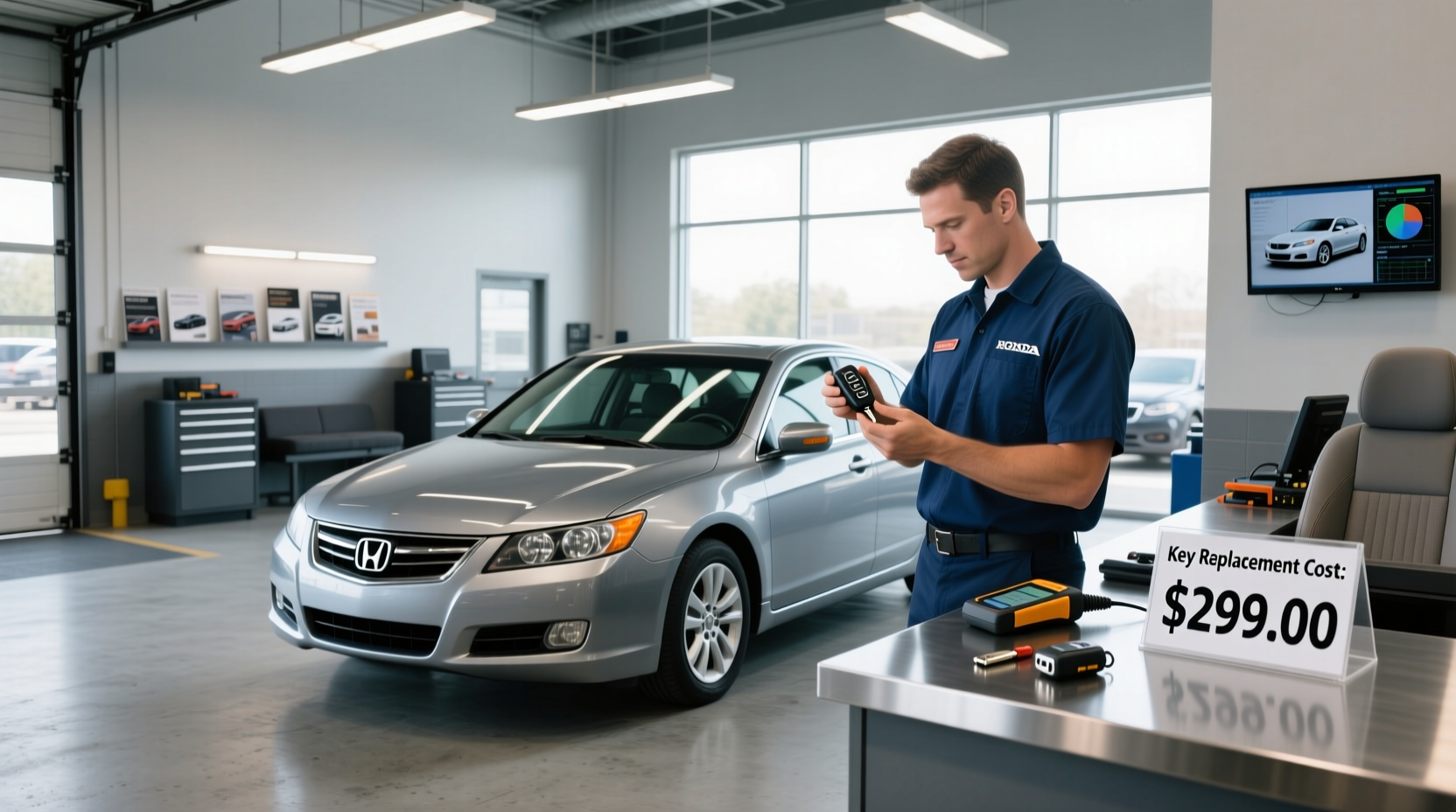 2008 honda accord key replacement cost guide