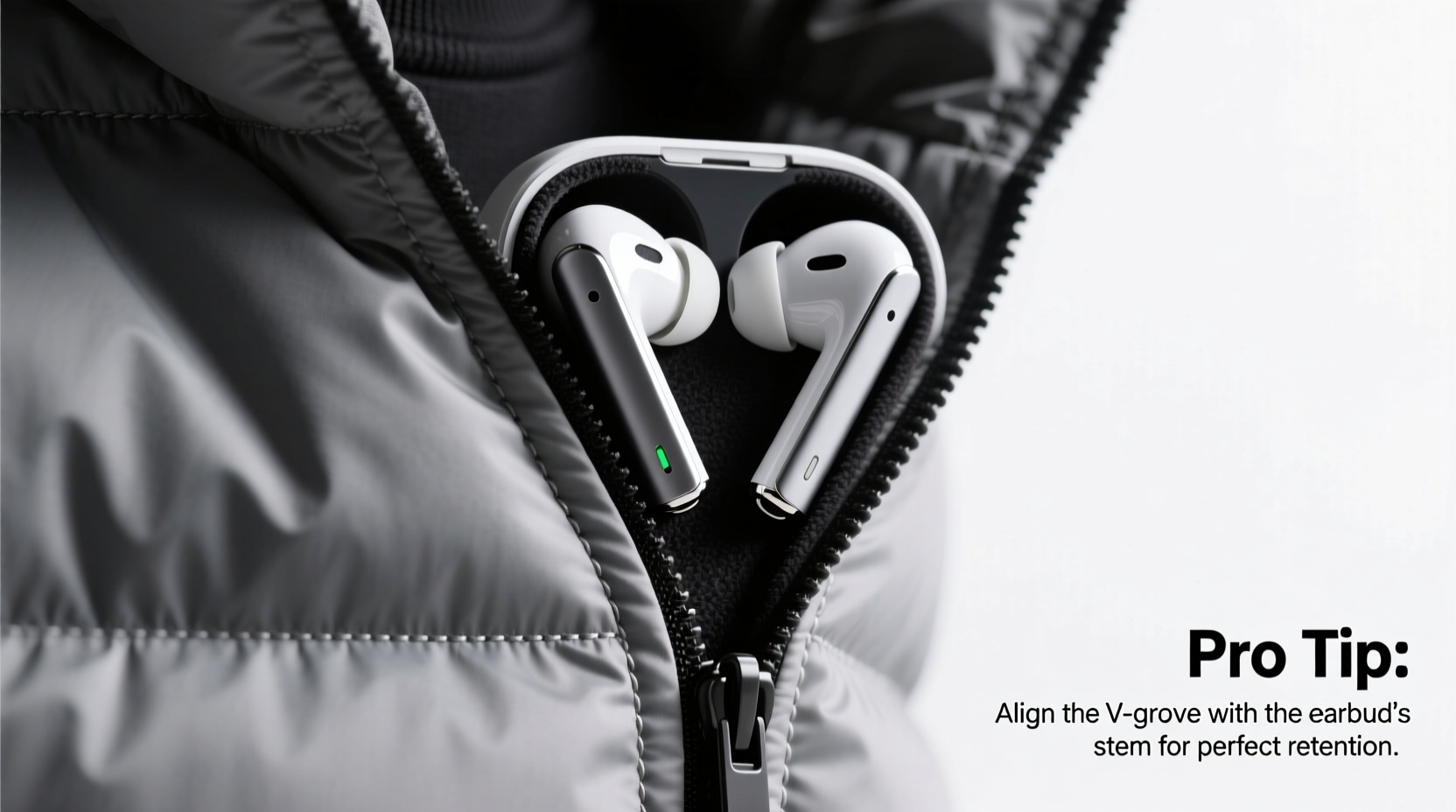 creative tips and expert tricks for installing a v shaped down jacket earphone case flawlessly