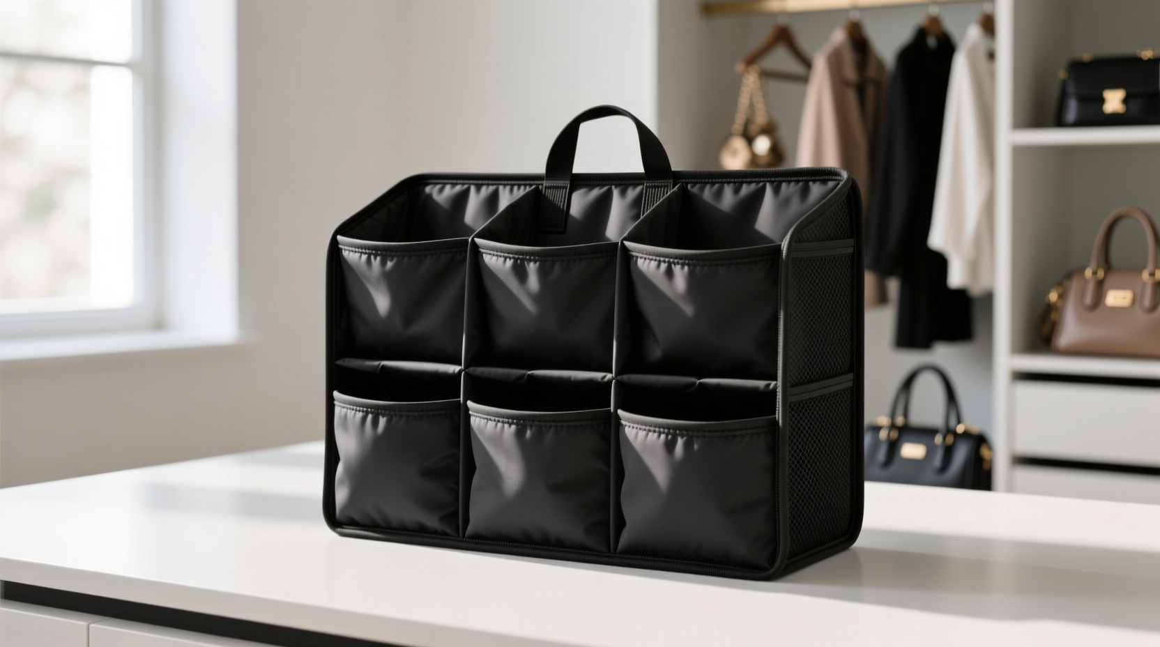grid it keeps your bag tidy and organized