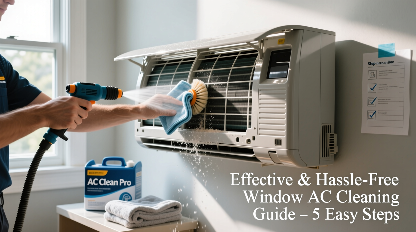 effective and hassle free ways to clean your window air conditioner