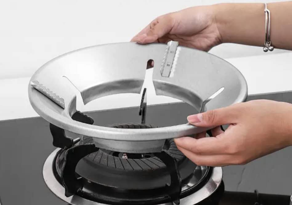 防滑钢合金炉罩节能煤气罩/防风集火燃气供厨房使用.