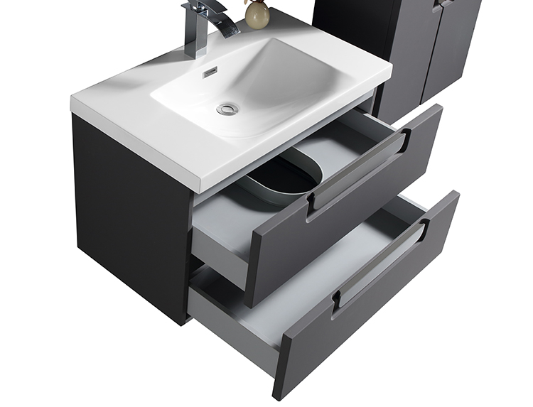 Modern style economic bathroom cabinet bathroom vanity for apartment