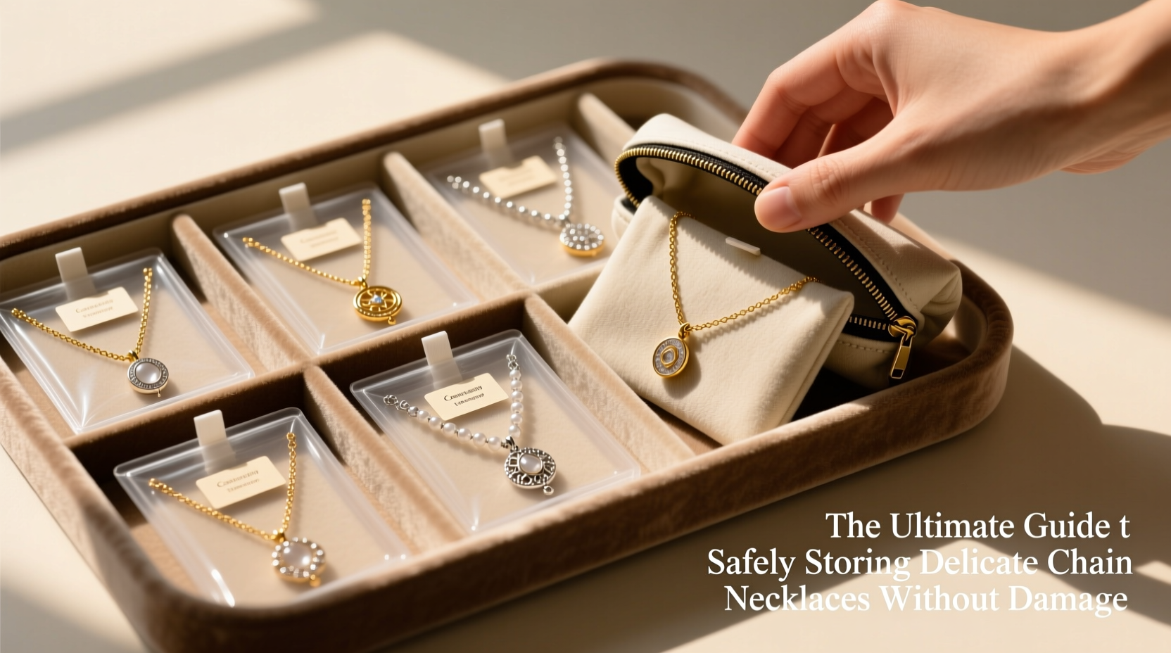 the ultimate guide to safely storing delicate chain necklaces without damage
