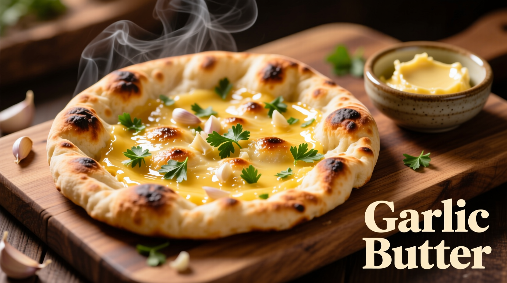 garlic butter naan