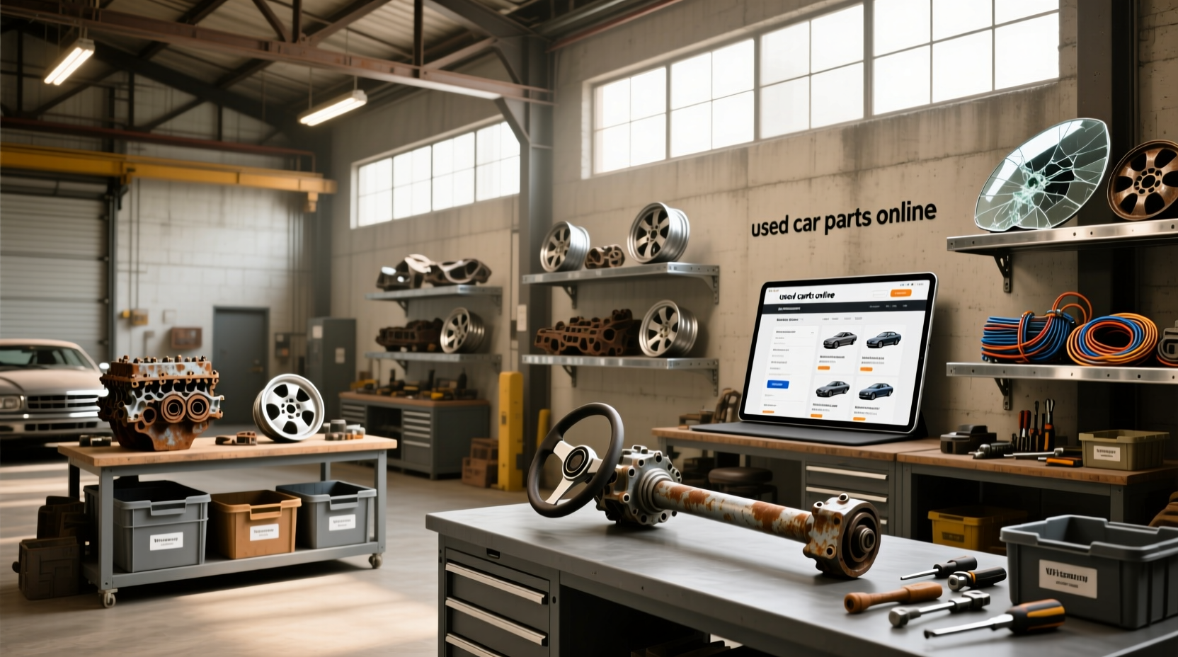 How to Buy Used Car Parts Online Safely and Affordably