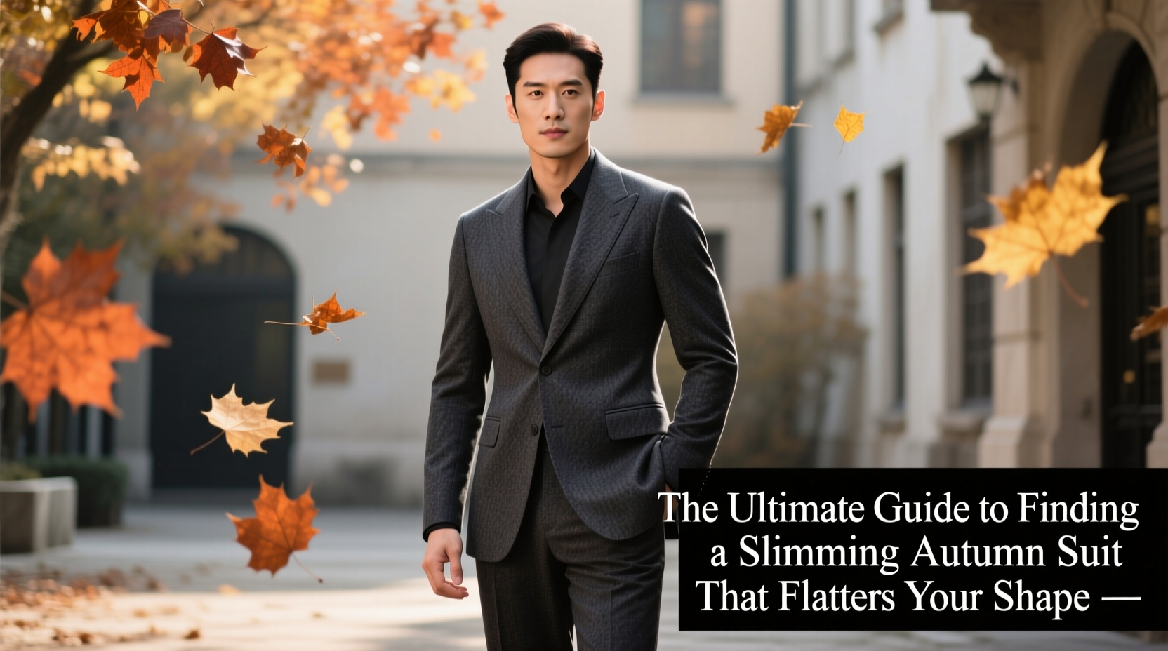 the ultimate guide to finding a slimming autumn suit that flatters your shape