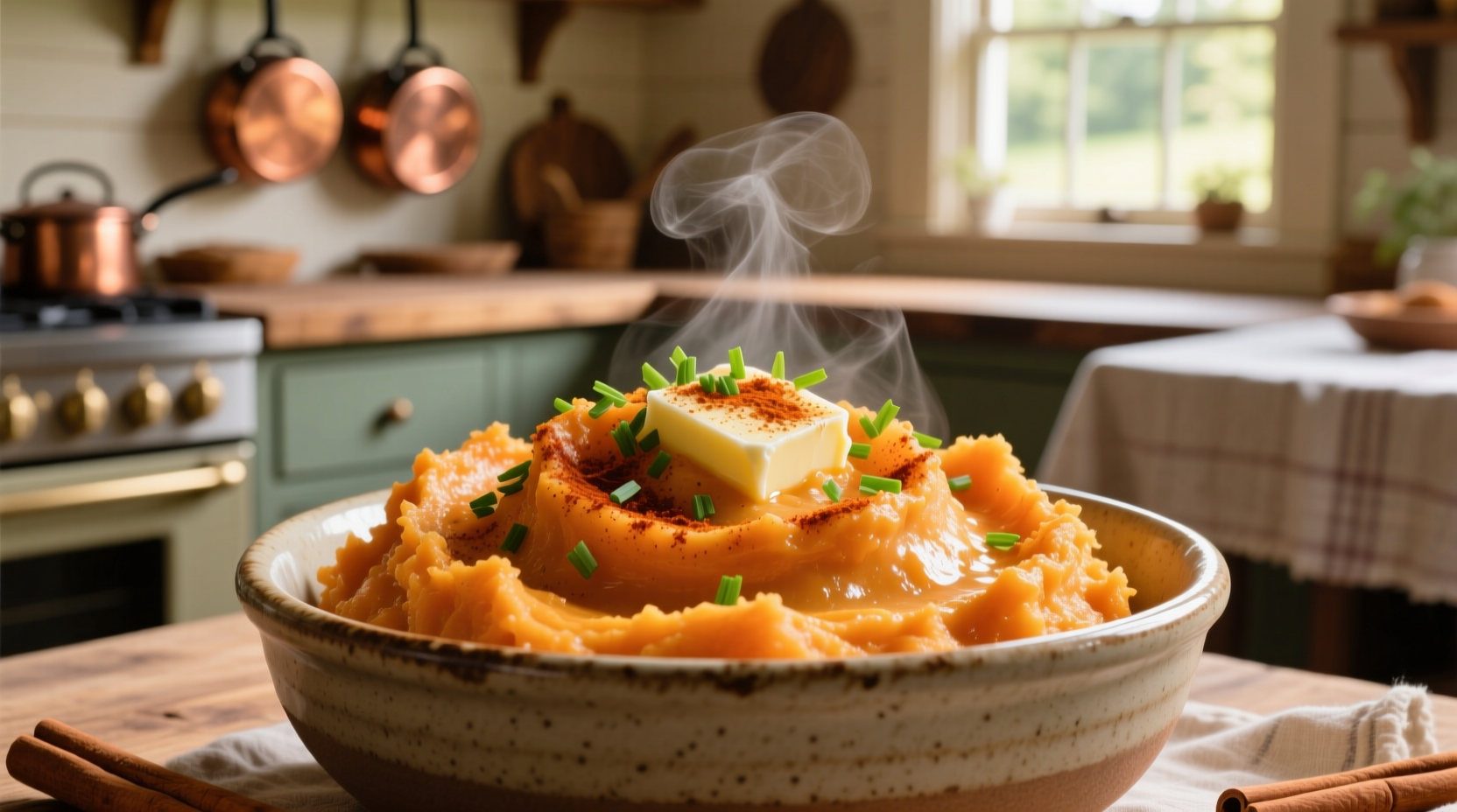 Savory Sweet Potato Mashed Potatoes: No Sugar Recipe