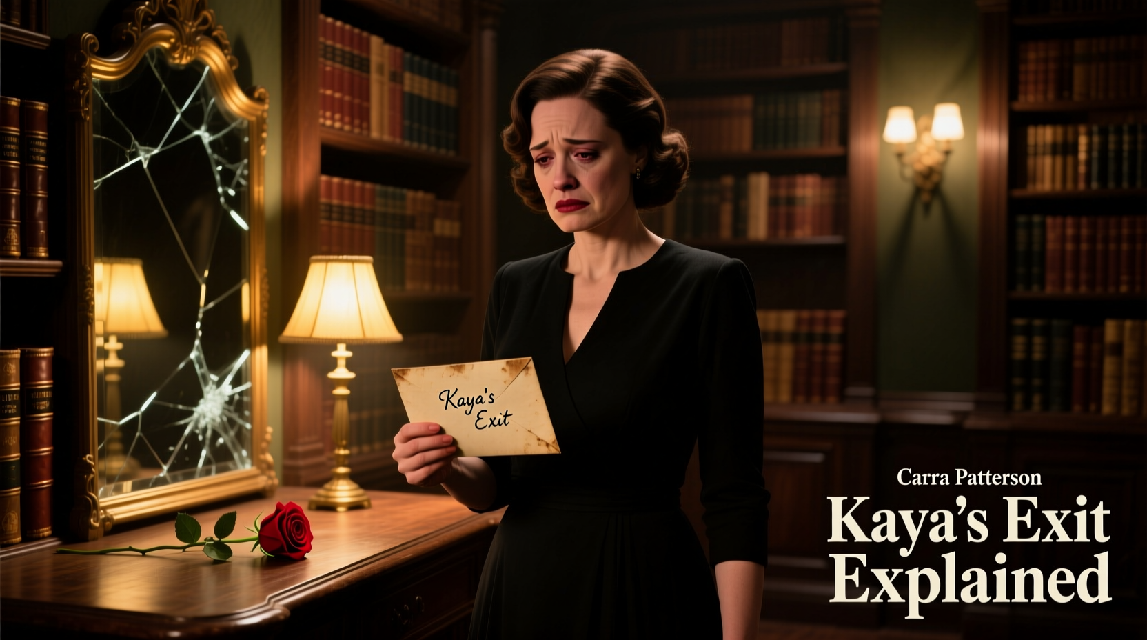 why did carra patterson leave elsbeth kayas exit explained