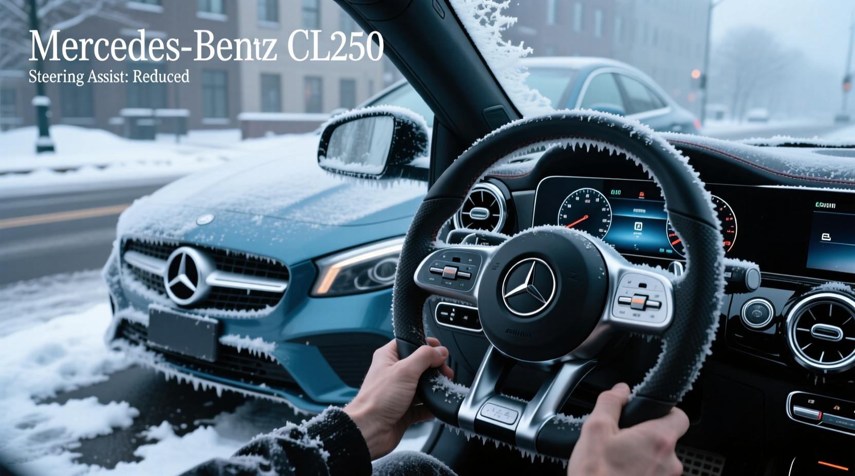 cla250 winter steering stiffness