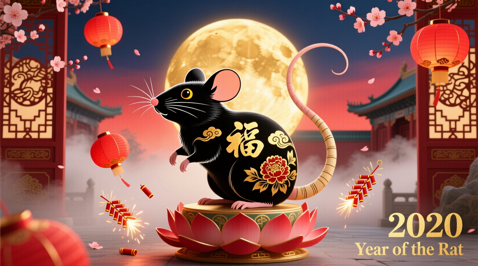 what animal represents 2020 chinese new year