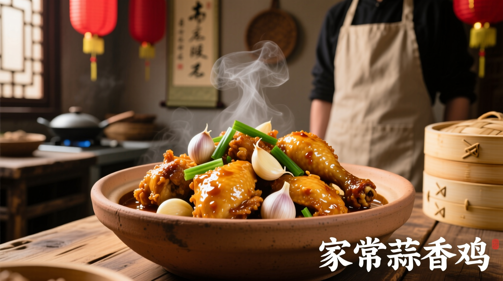 Authentic Chinese Garlic Chicken Recipe & Techniques