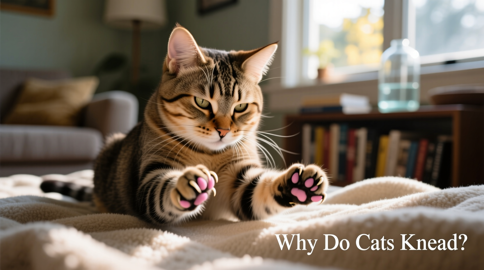 Image showcasing Why Do Cats Knead Understanding Cat Kneading Behavior