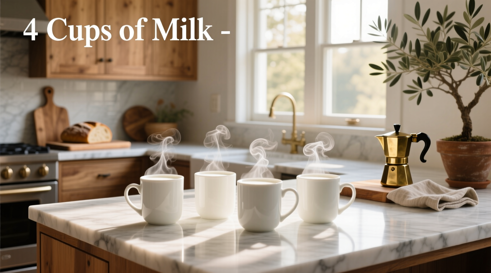 4 cups of milk uses considerations