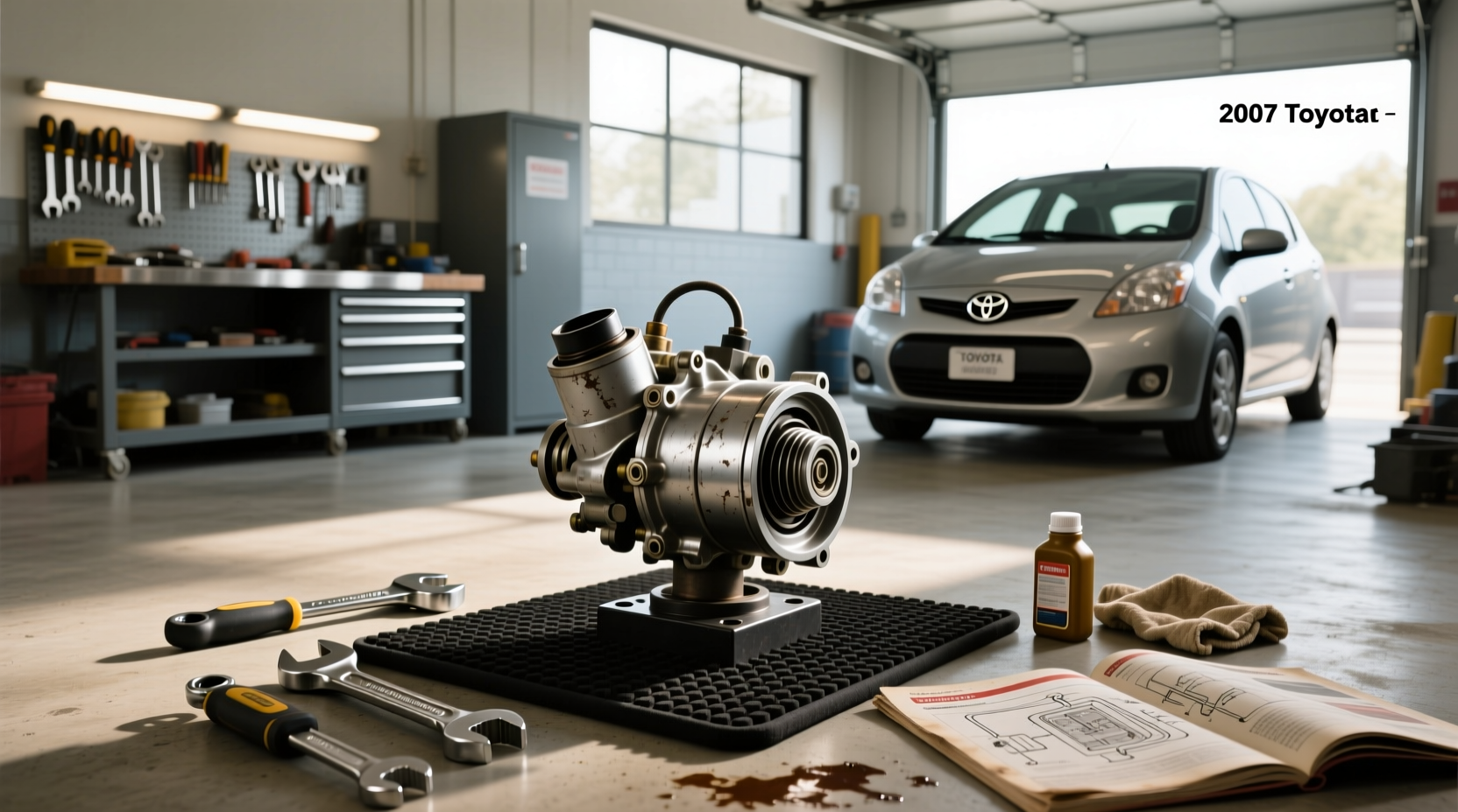 2007 toyota yaris starter guide