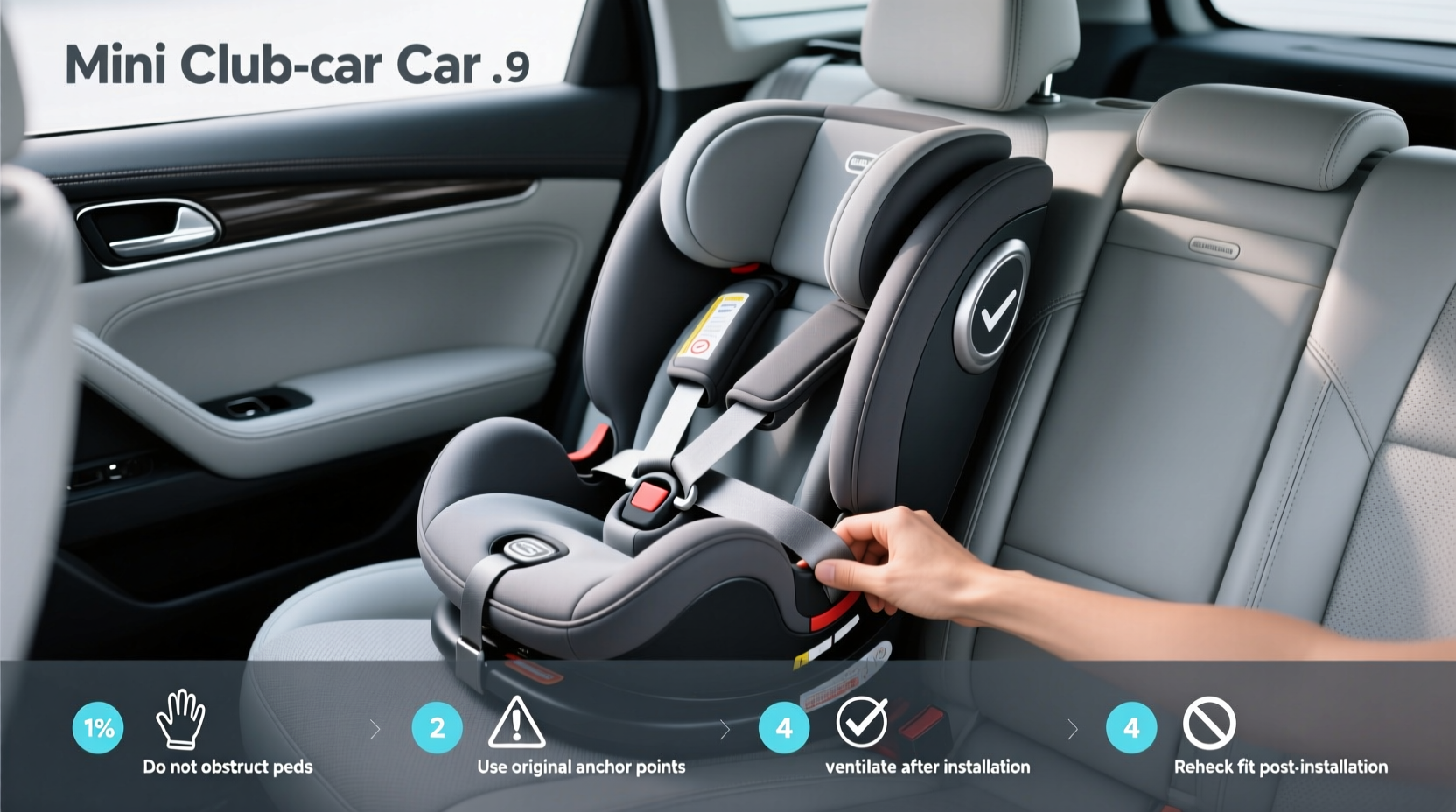 mini clubman child car seats