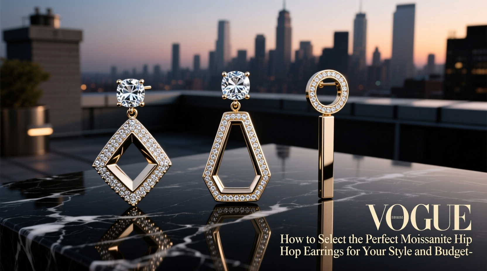 how to select the perfect moissanite hip hop earrings for your style and budget