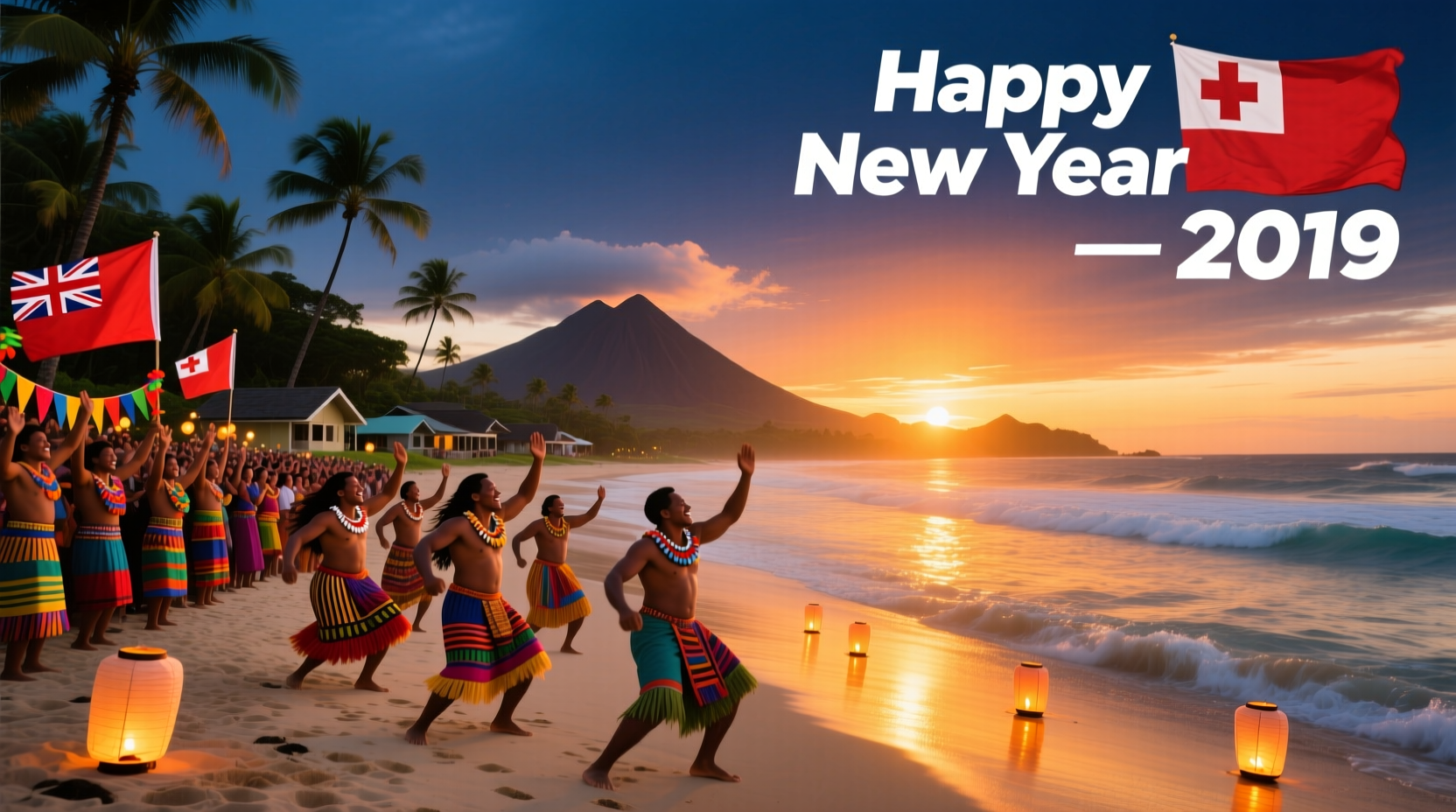 which country second celebrated new year 2019