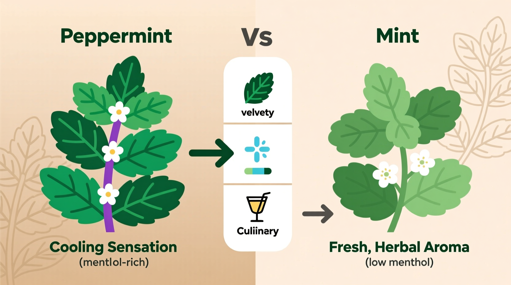 Peppermint vs Mint: Key Differences Explained