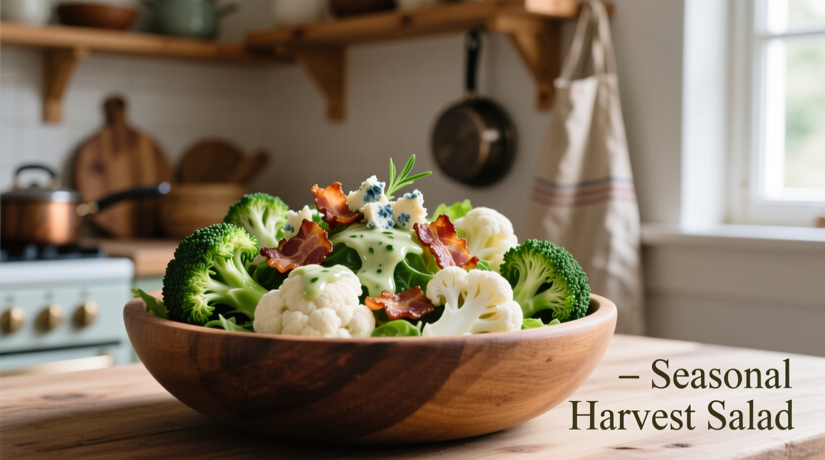 Perfect Broccoli Cauliflower Bacon Salad Recipe | 20 Min Prep