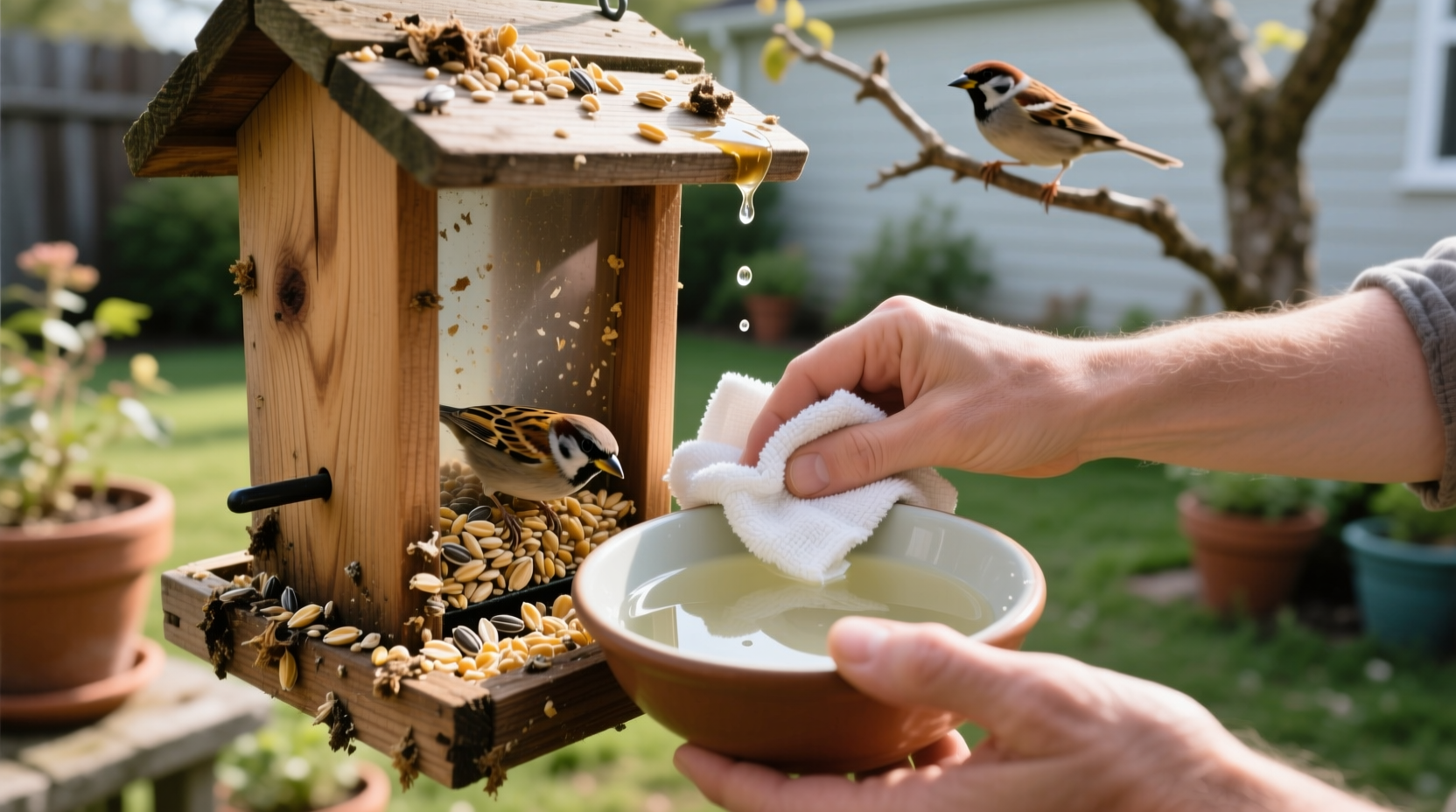 How to Clean a Bird Feeder with Vinegar: Safe, Effective & Eco-Certified