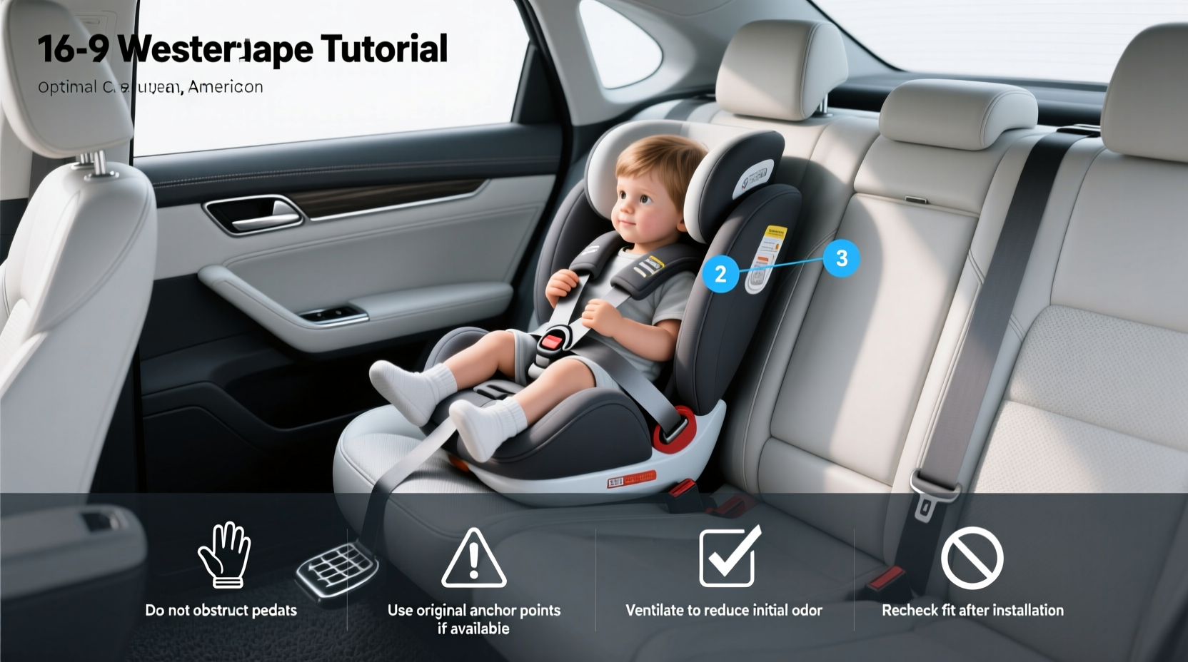 best car seat placement