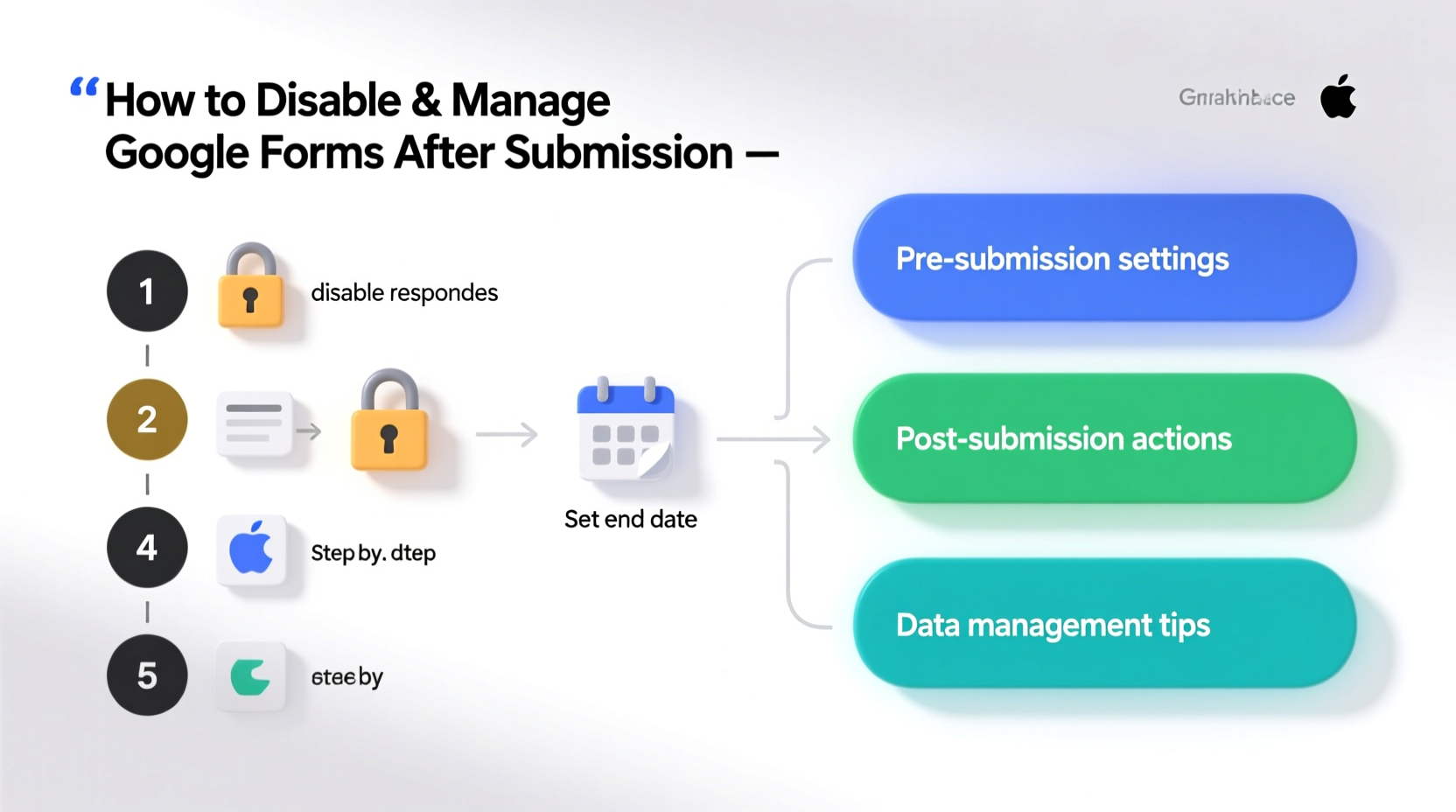 effective ways to disable and manage google forms after submission