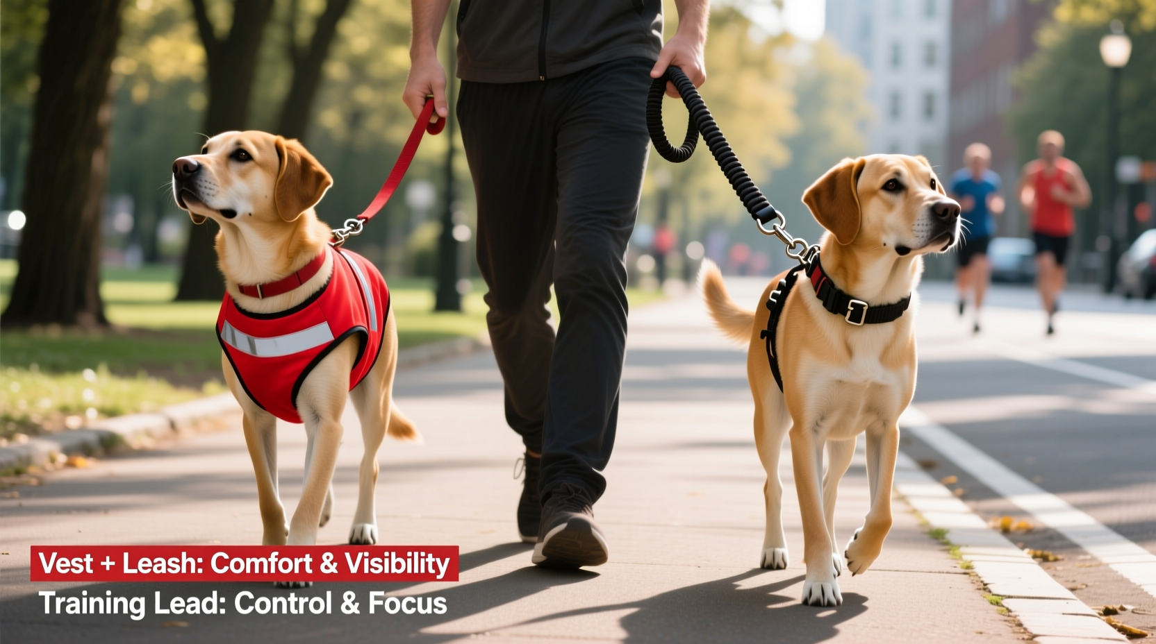dog vest leash vs training lead which one actually works better for walks training