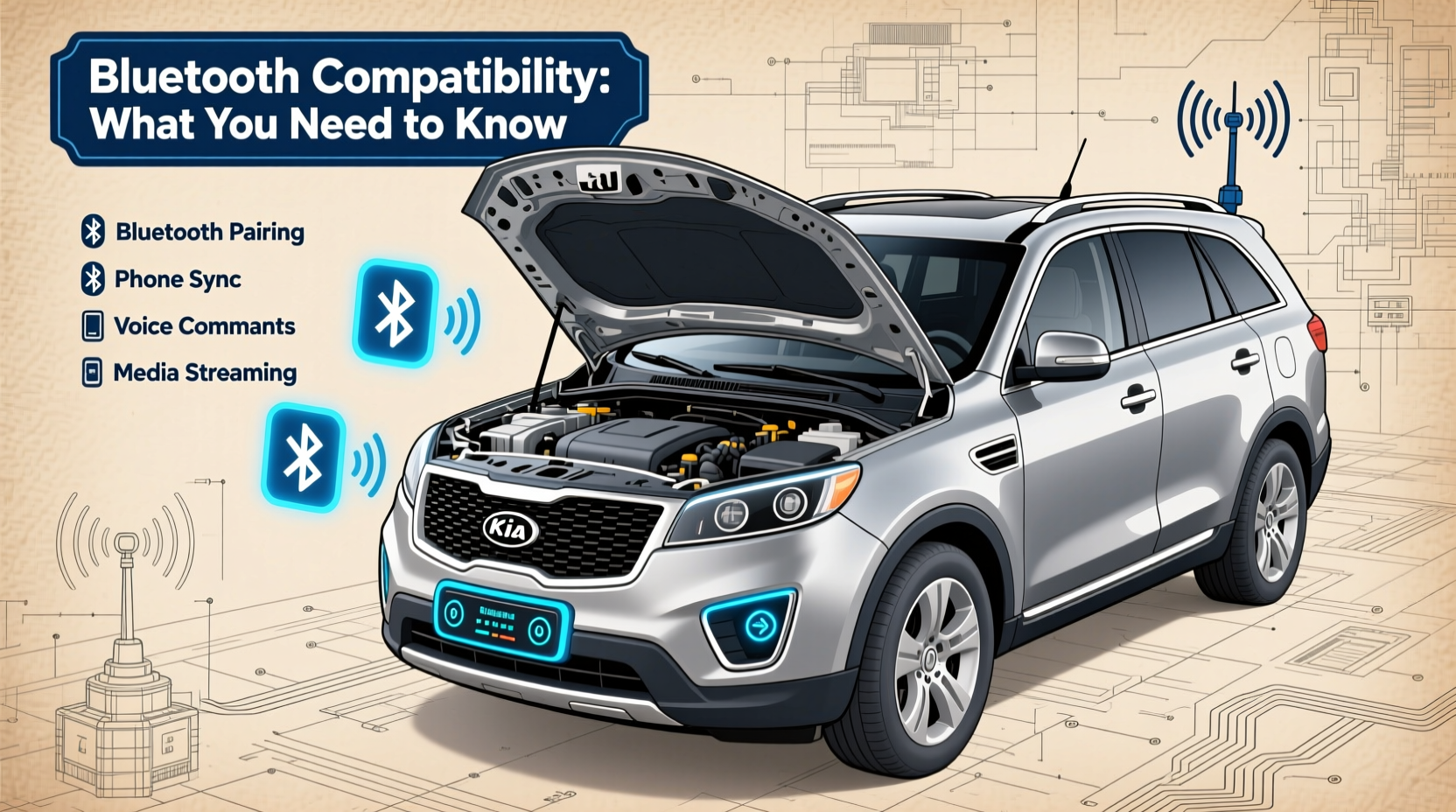 sorento 2011 bluetooth compatibility