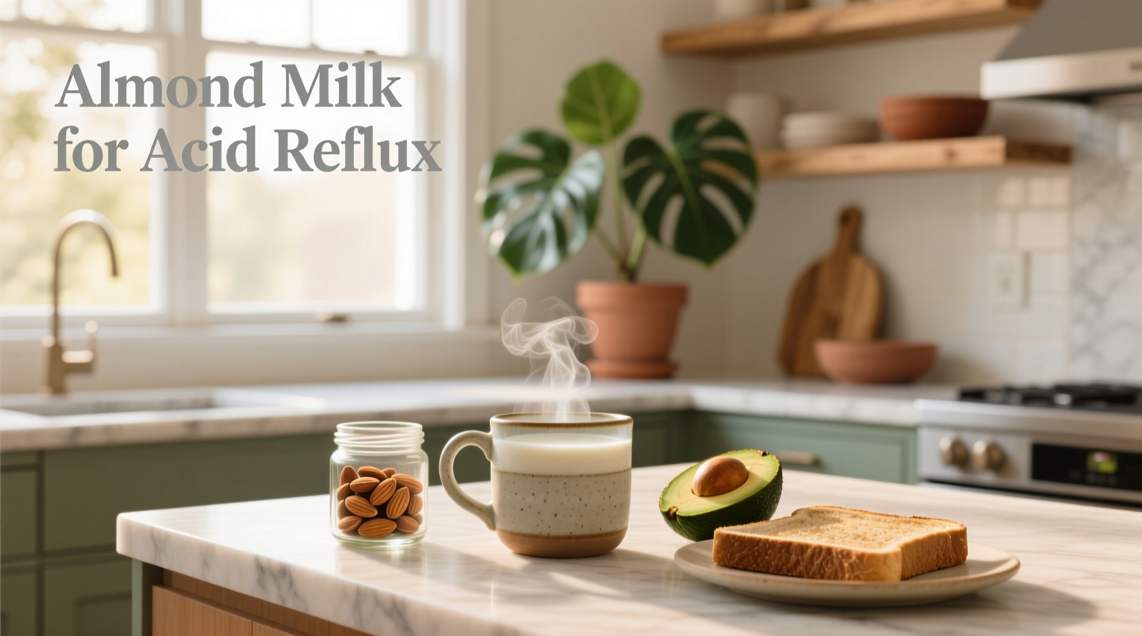 almond milk for acid reflux what works