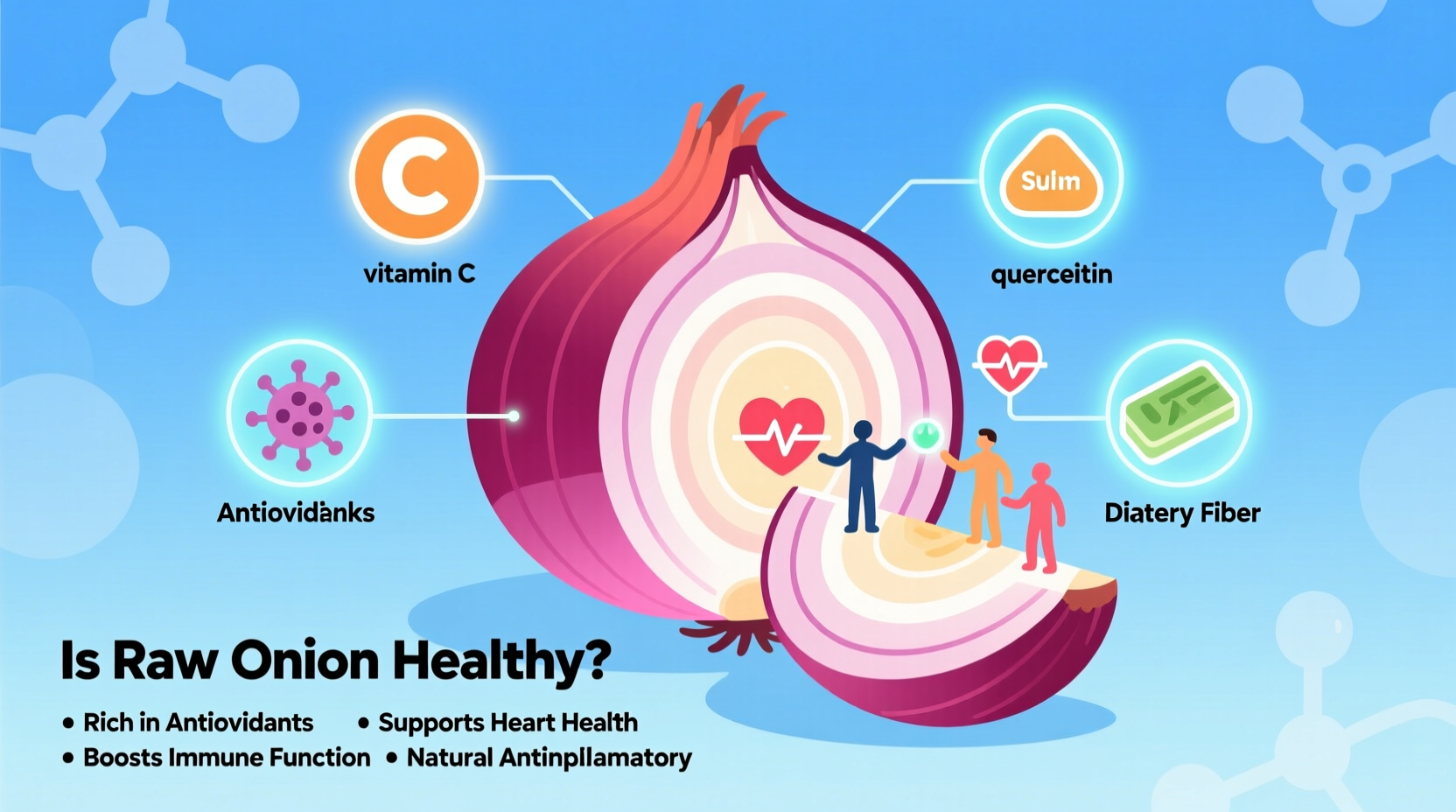 is raw onion healthy