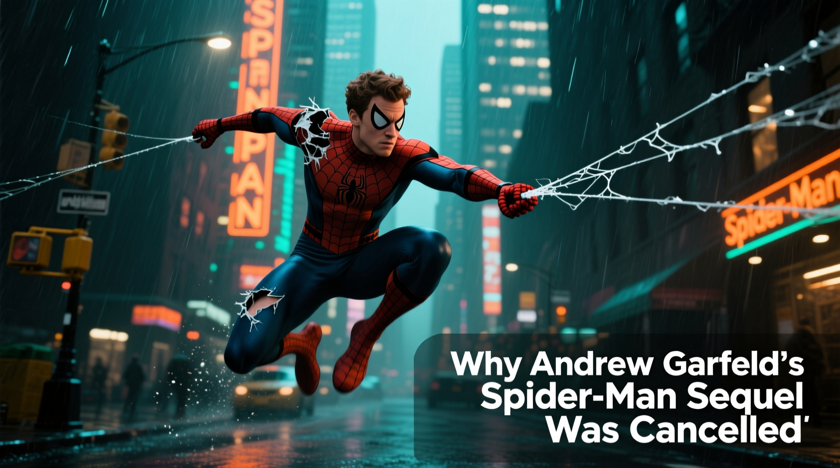 amazing spider man 3 why andrew garfields sequel was cancelled