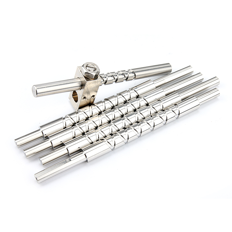 10mm diameter pitch 10mm shaft screw cross-to-round type 1010 Reciprocating screw