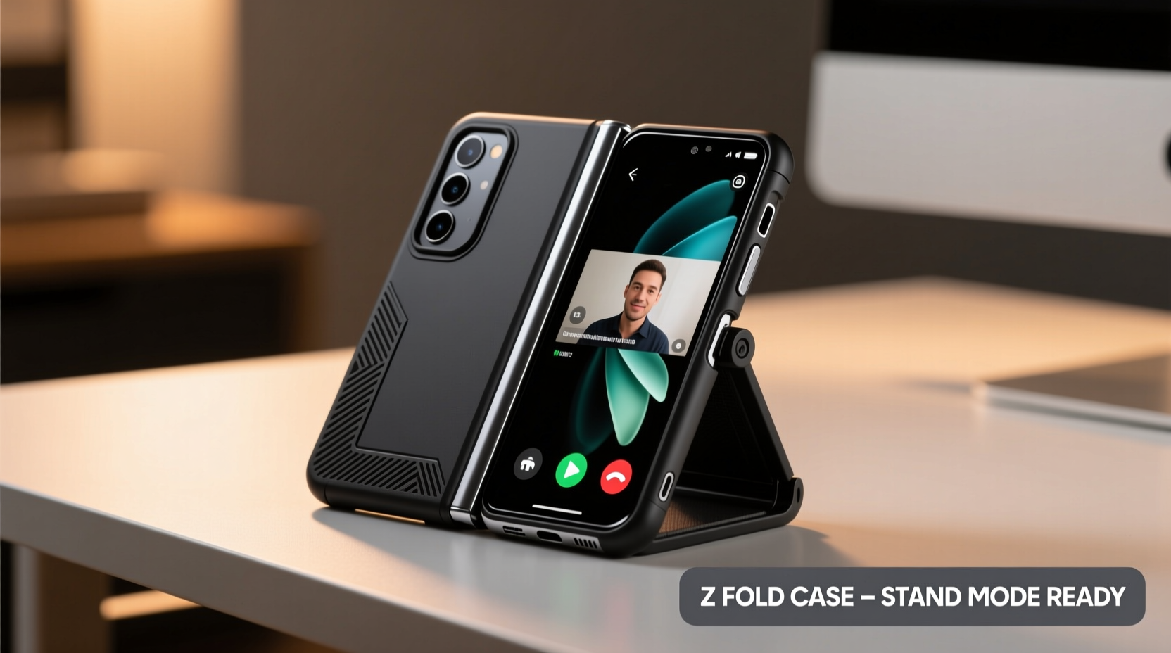 z fold case is a stand worth the extra bulk