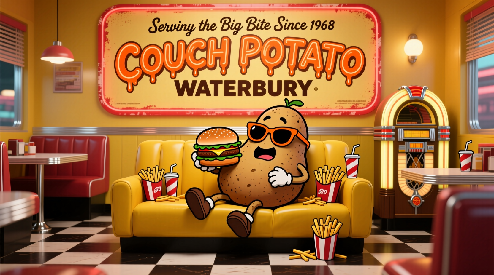 couch potato waterbury menu