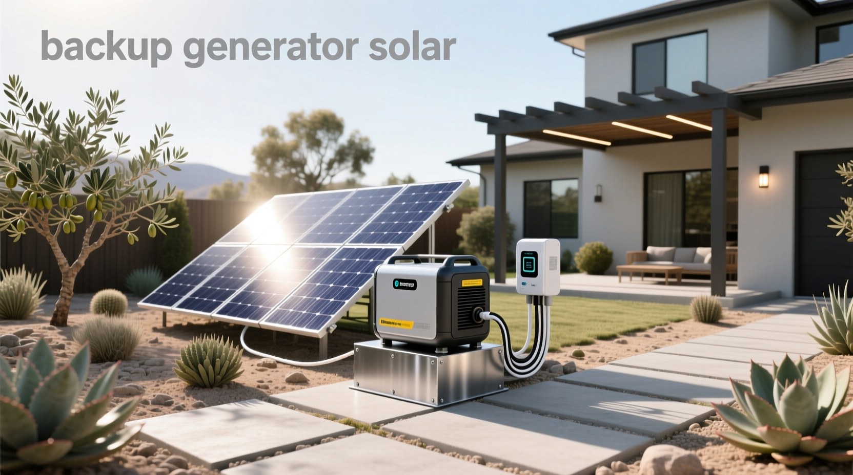 backup generator + solar guide how to choose right