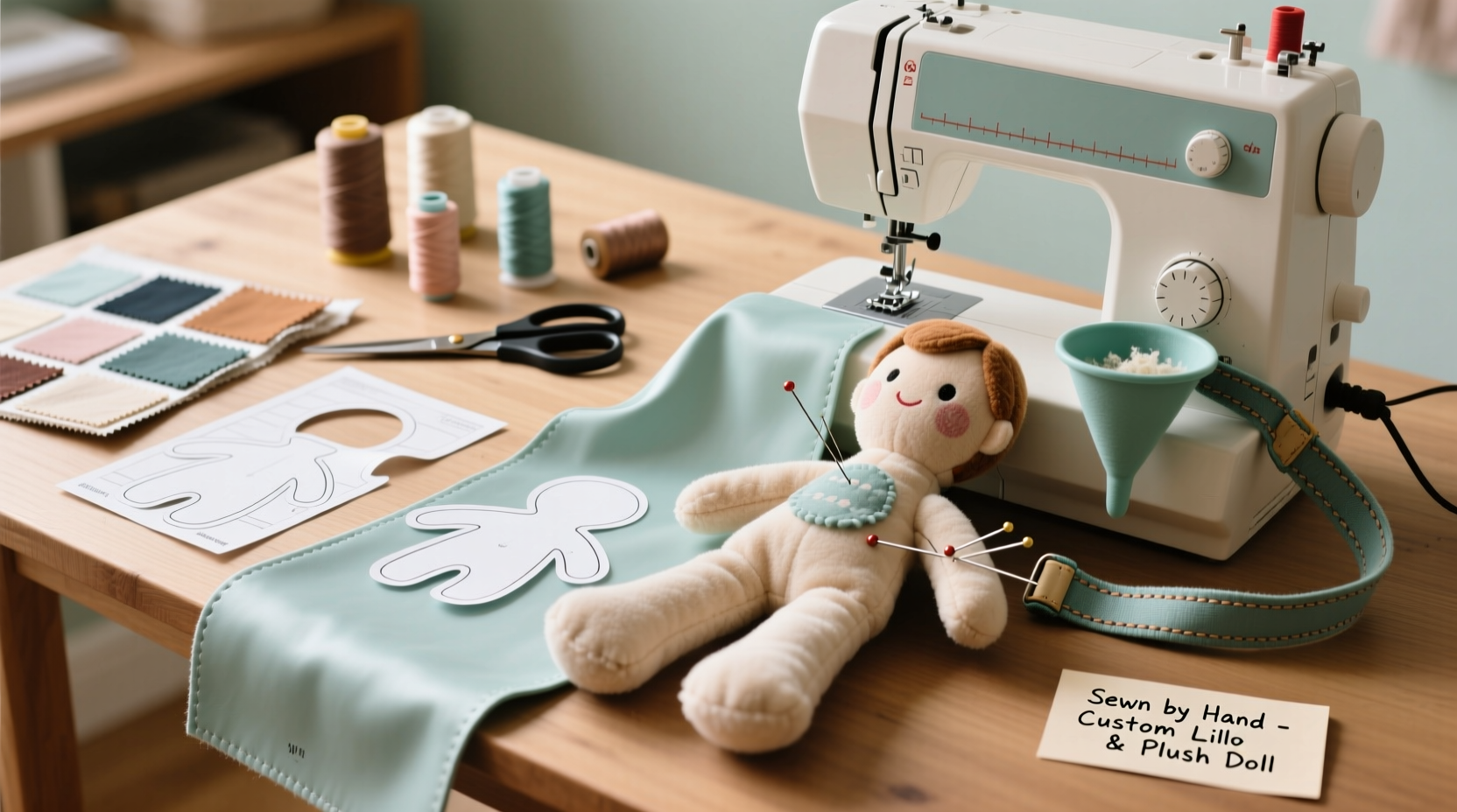 step by step guide to sewing a custom lilo and stitch plush doll at home