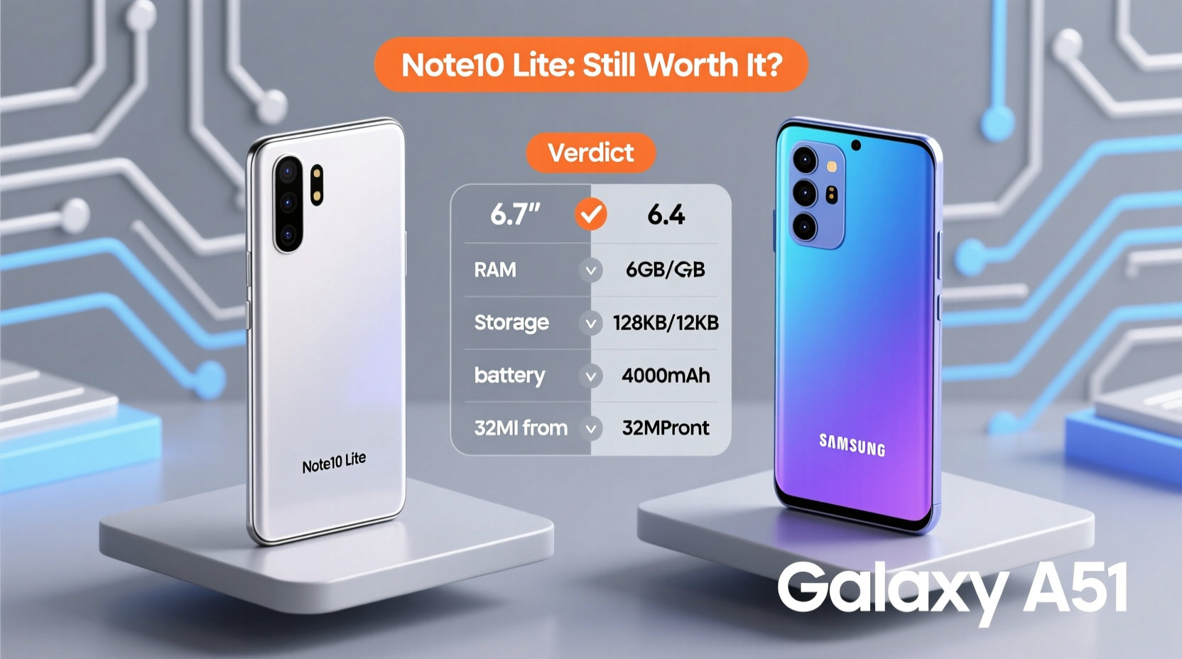 note 10 lite vs a51 is the note still worth it or is the a51 good enough