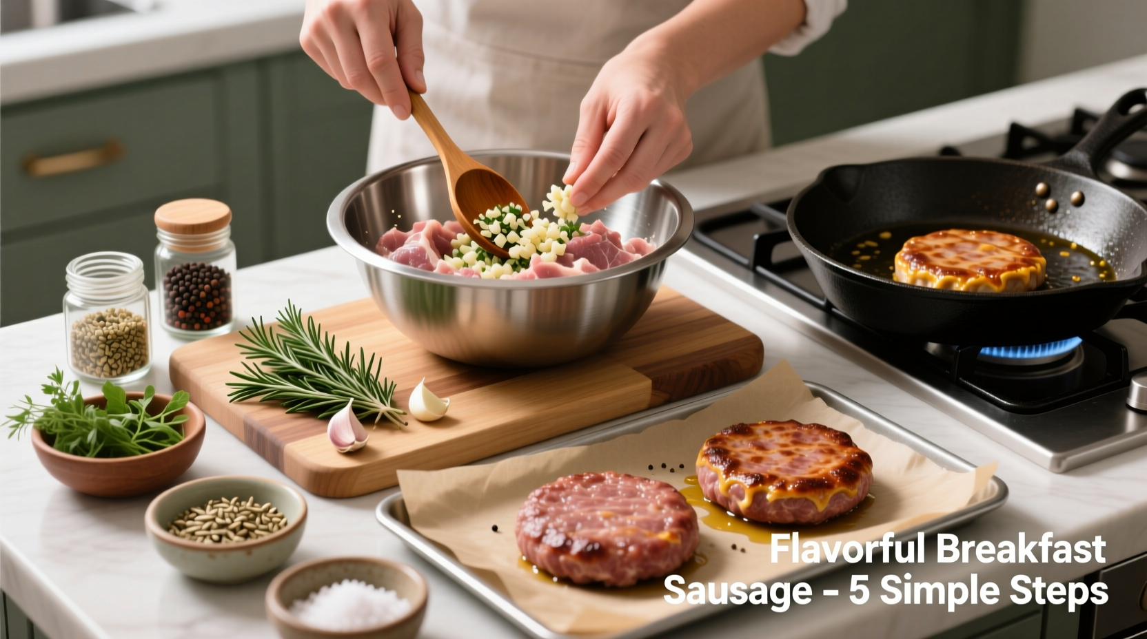 how to turn ground pork into flavorful breakfast sausage a simple step by step guide