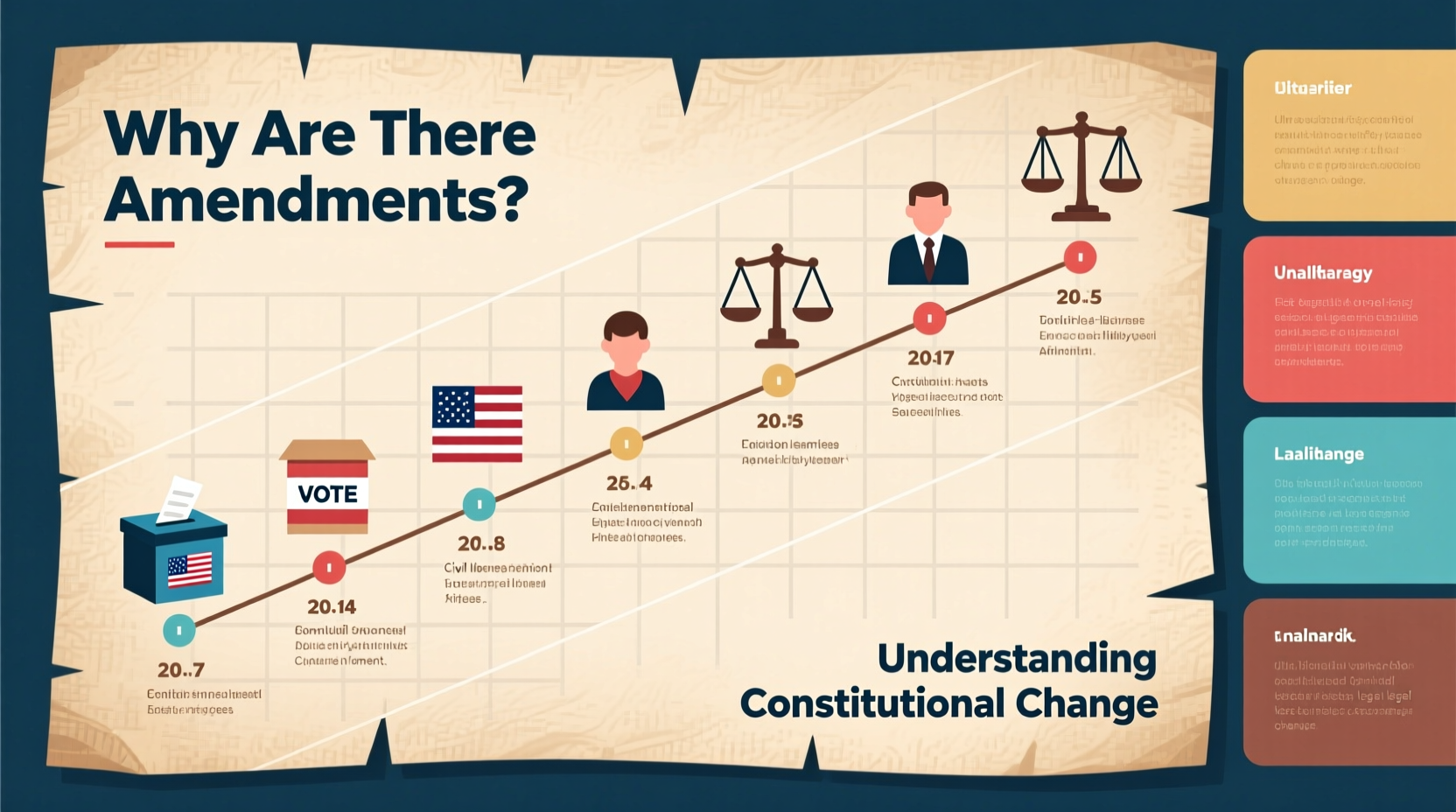 why are there amendments to the constitution understanding changes