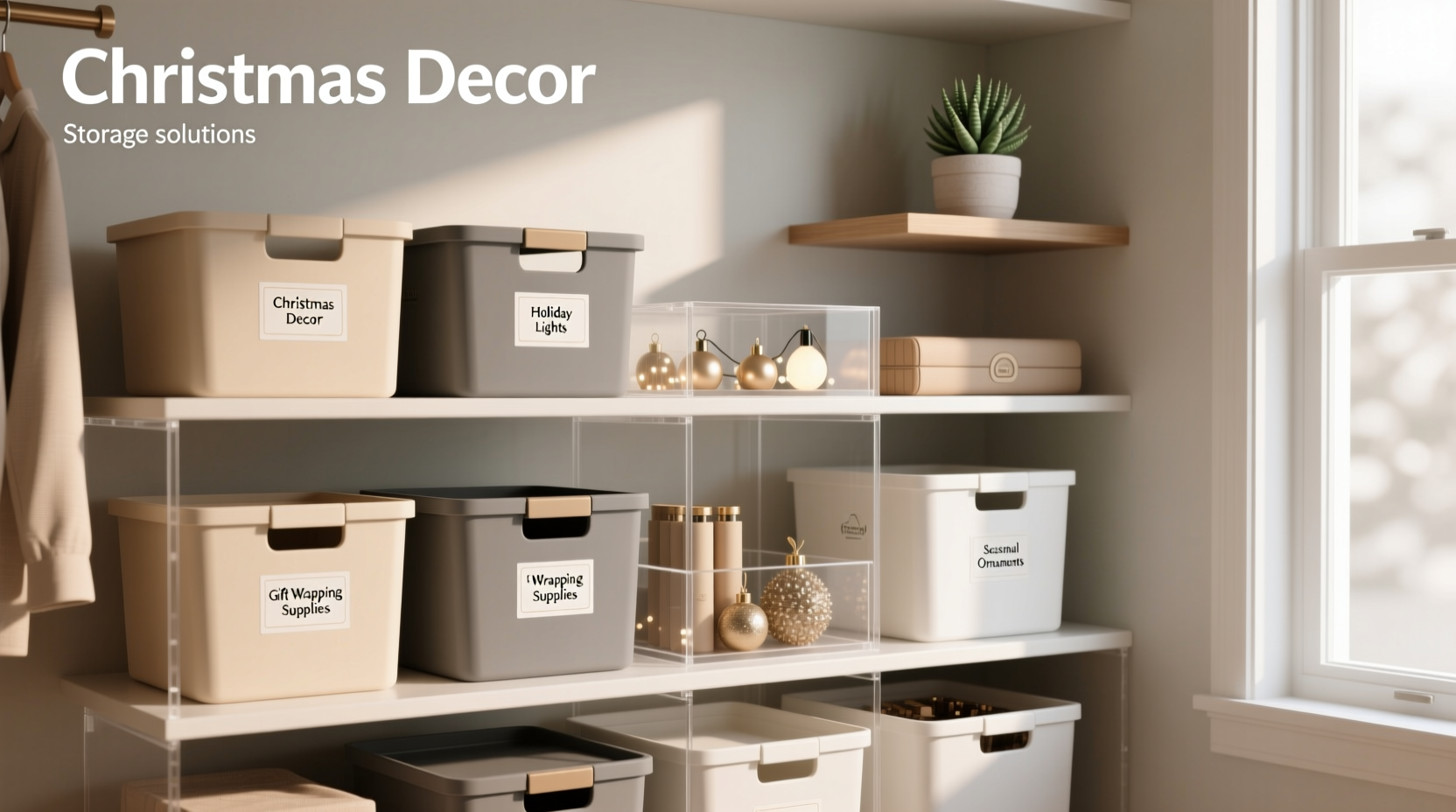 organizer approved holiday storage solutions