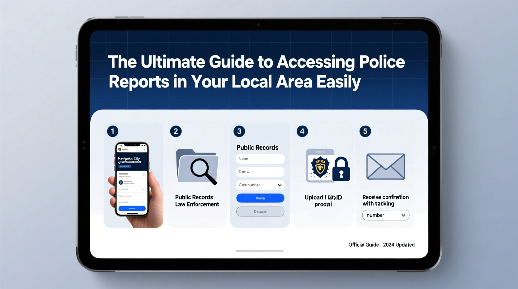 the ultimate guide to accessing police reports in your local area easily