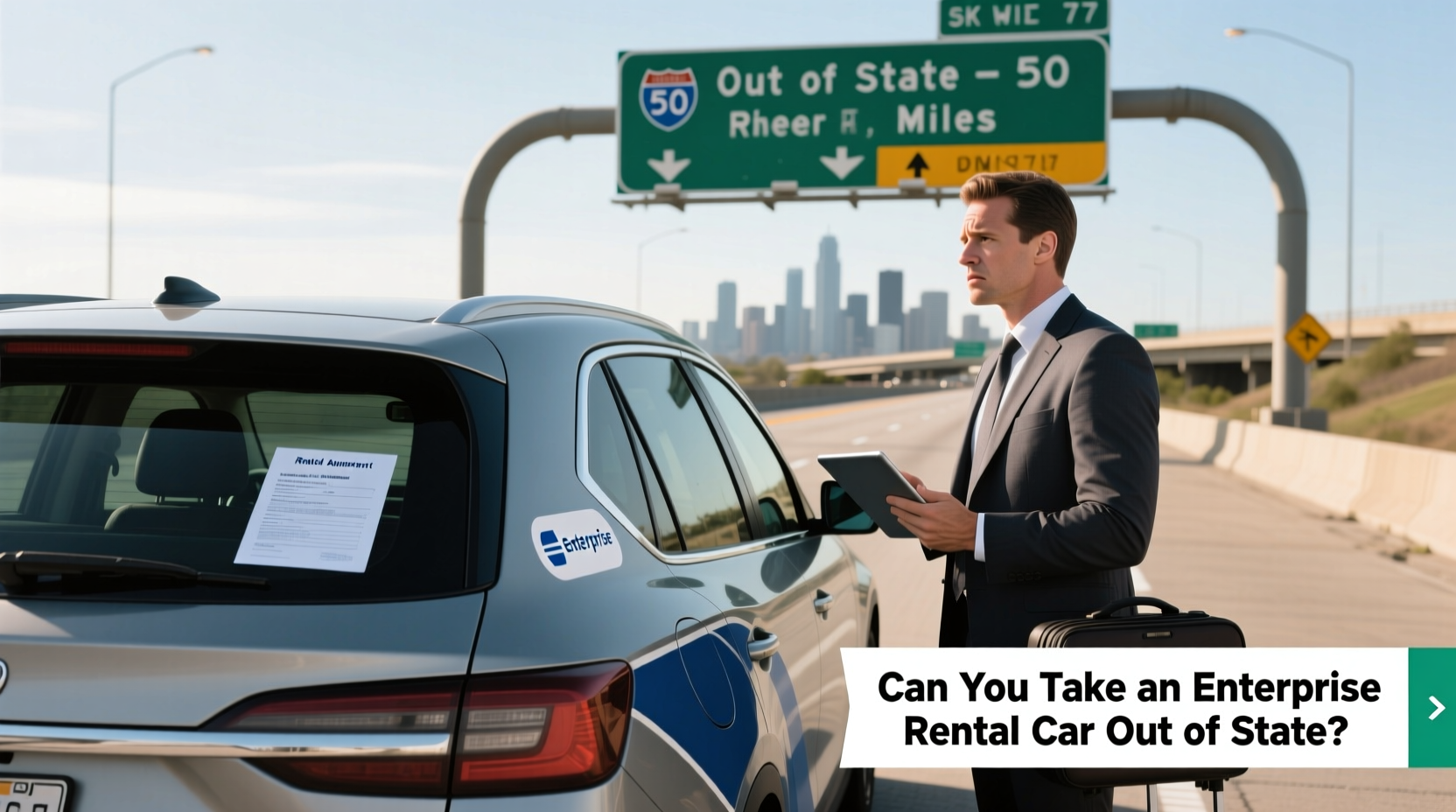 can i take my enterprise rental car out of state