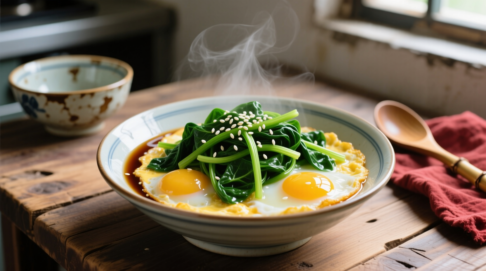 spinach and egg recipe