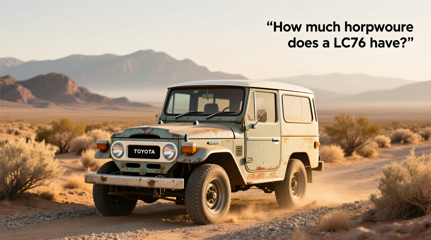 How to Choose Toyota LC76: Horsepower & Buying Guide