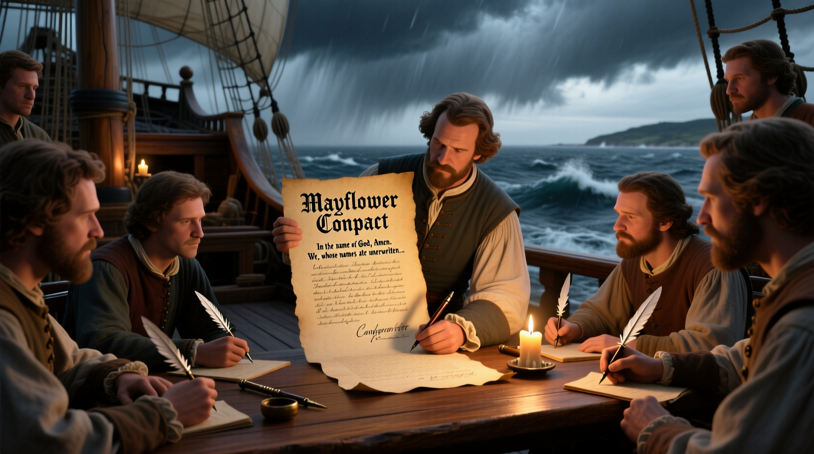 why was the mayflower compact written purpose significance