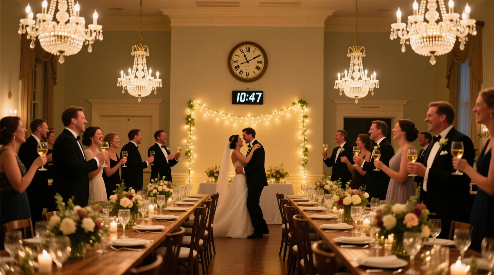 how long is a wedding reception