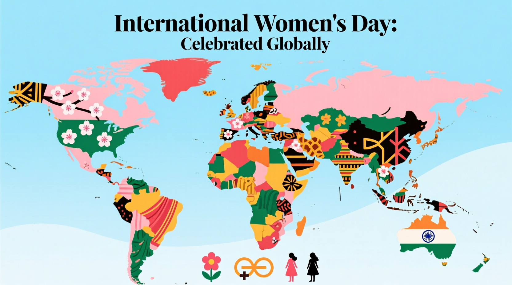 which countries celebrate womens day
