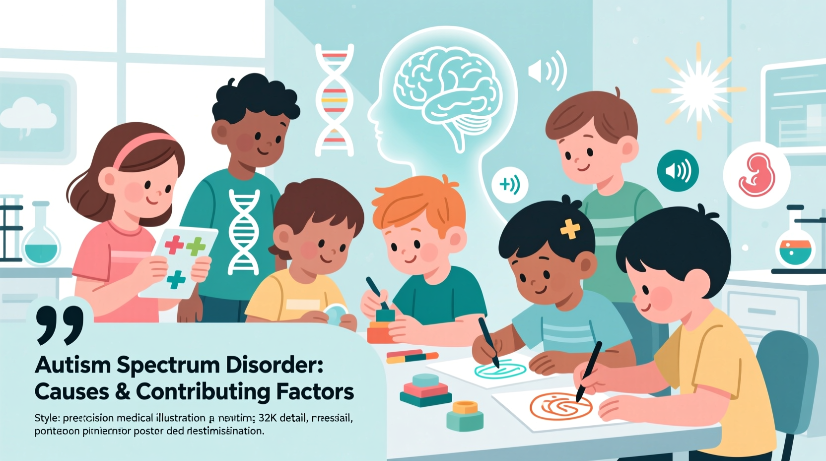 why are kids autistic exploring the causes and contributing factors