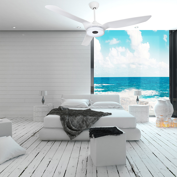 ABS blades 52 inch dc motor DC ceiling fan with light modern lighting with remote control